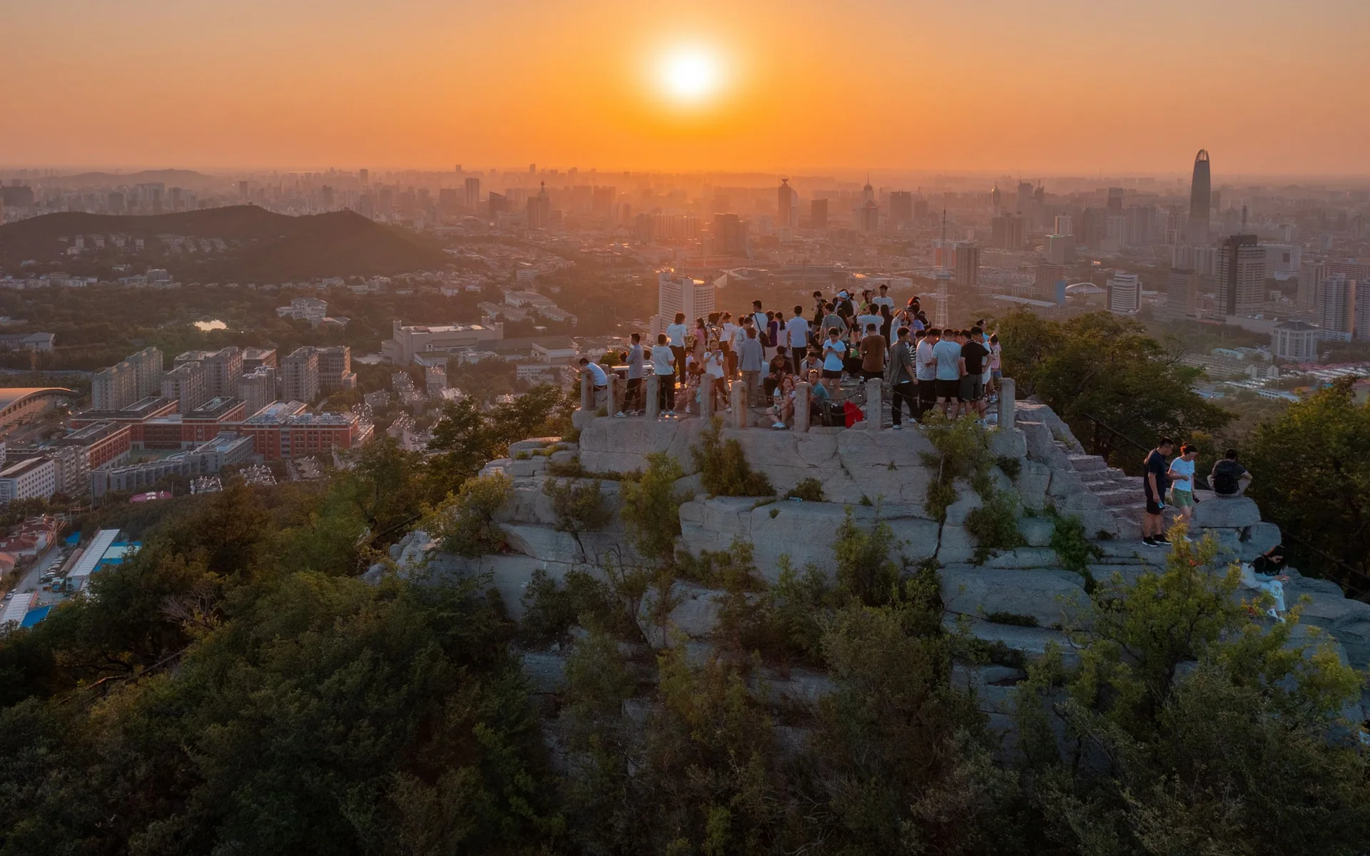 Jinan skyline