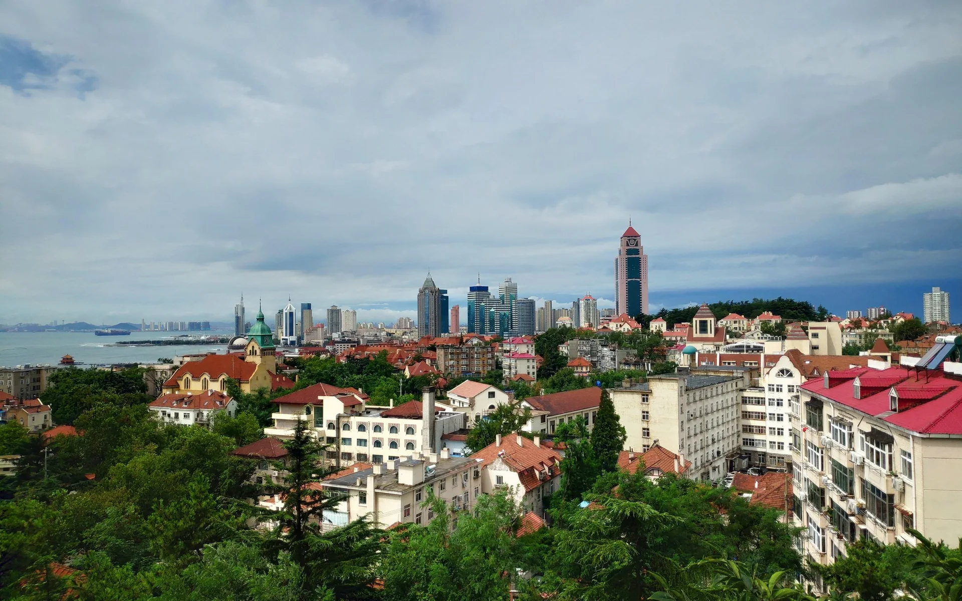 Qingdao skyline