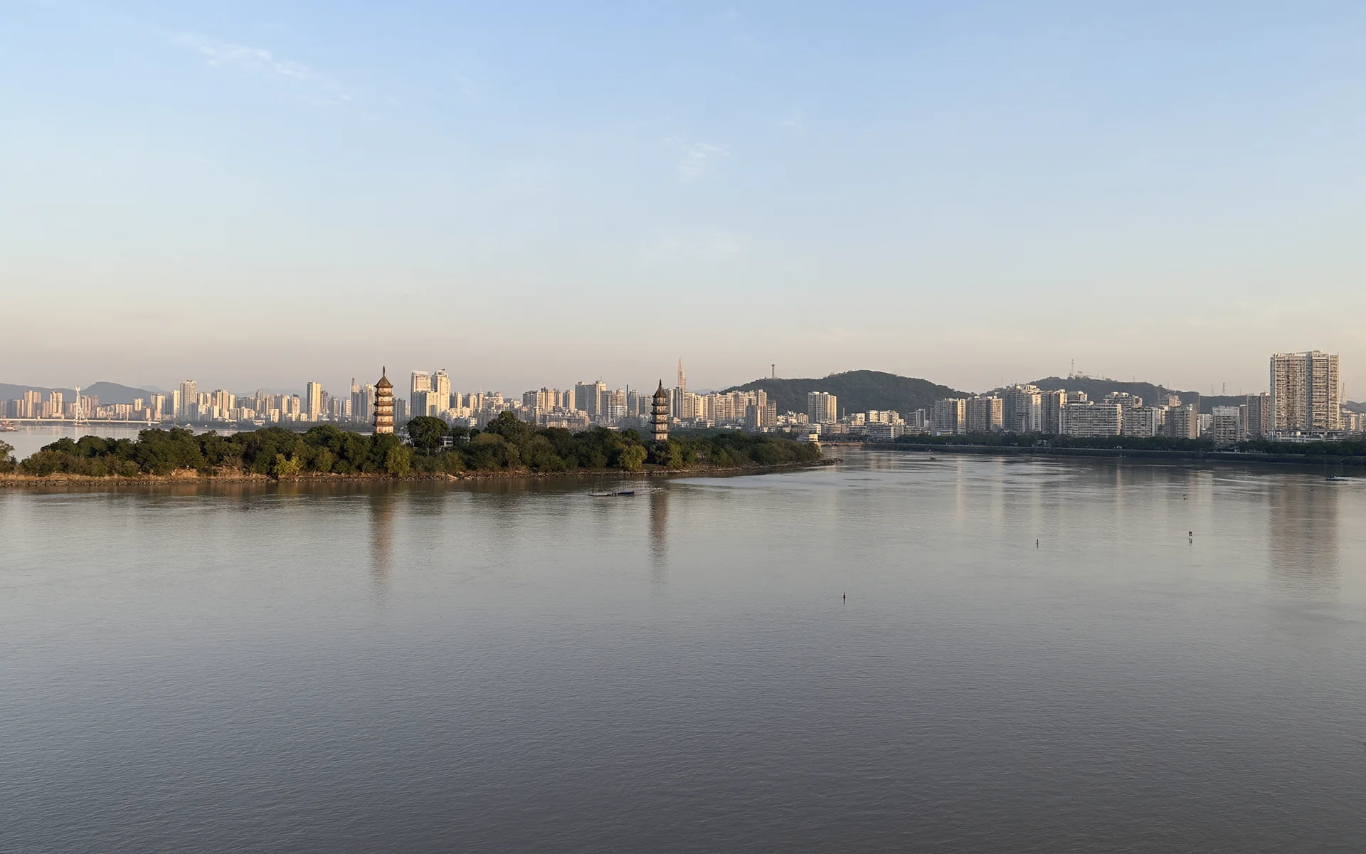 Wenzhou skyline